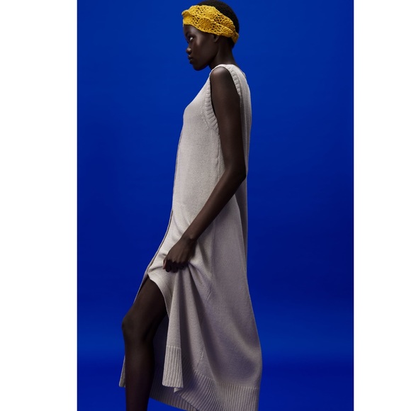 NWT Zara Long Knit Dress - Picture 8 of 11